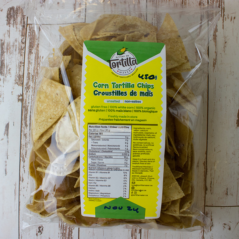 Corn Tortilla Chips 450g