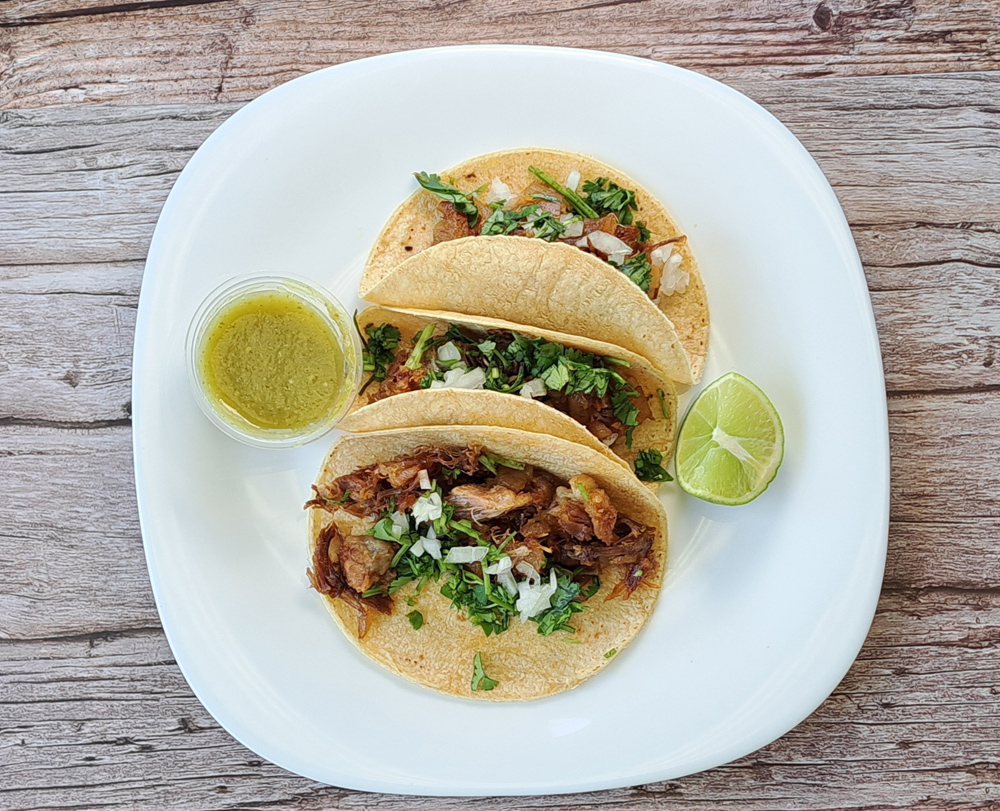 Tacos de carnitas